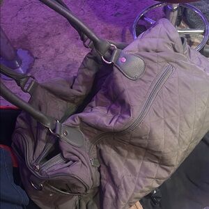 Quilted Gray Women's Bag